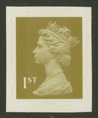 Machin 1st class Gold stamp forgery