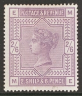 1883 2/6 Lilac SG 178. M/M
