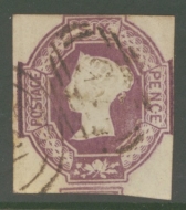 1847 6d Lilac SG 59 A Very Fine Used example with 3 Large Margins, 4th just touching.