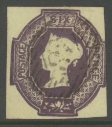 1847 6d Purple SG 60 A Very Fine Used example with superb colour, margins cut square