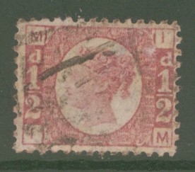 1870 ½d Rose Plate 3
