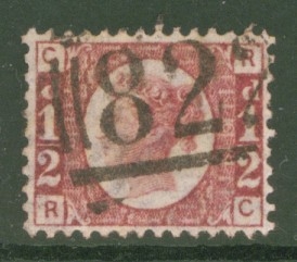 1870 ½d Rose Plate 6