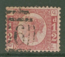 1870 ½d Rose Plate 5