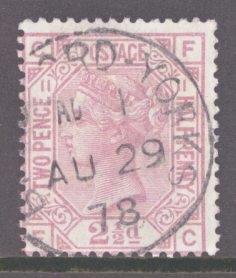 1873 2½d Rosy Mauve SG 141 Plate 11 A Superb Used