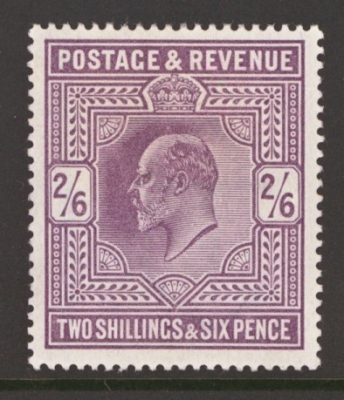 1902 2/6 Lilac SG 260 A Fresh M/M example