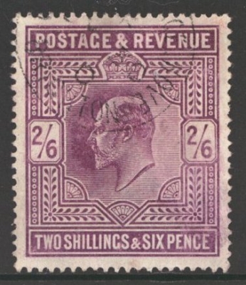 1902 2/6 Dull Purple SG 262  A Superb Used example