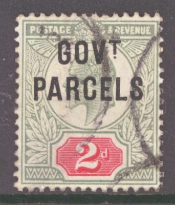 1902 2d Govt Parcels SG 075. A fine used example