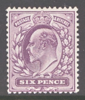 1902 6d Pale Dull Purple SG 245  A Superb Fresh U/M example