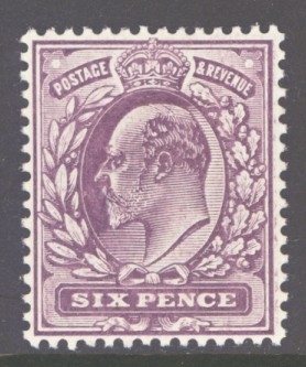 1902 6d Dull Purple SG 248  A Superb Fresh U/M example