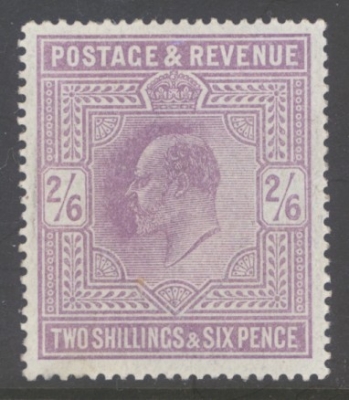 1911 2/6 Dull Greyish Purple SG 315  A Fresh M/M example of this difficult stamp. Cat £950