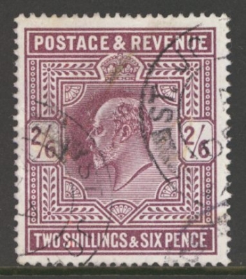 1911 2/6 Dark Purple SG 317  A Fine Used example