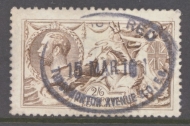 1915 2/6d Grey Brown (Worn Plate) SG 407 A Fine Used example. Cat £300