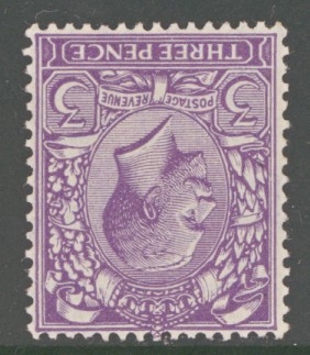 1924 3d Violet variety Inverted Watermark SG 423i A Superb Fresh U/M example