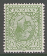 1924 9d Olive Green variety Inverted Watermark SG 427i  A Superb Fresh U/M example