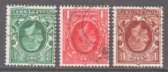 1934 Photo Inverted Watermark Set of 3 SG 439i - 41i