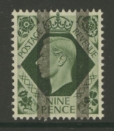 1937 9d Dark Colour SG 473 Post Office Training Stamp U/M