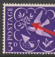1946 3d Victory with Seven Berries  SG 492a