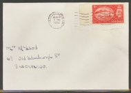 1951 Festival 5/- Red SG 510 on a neat plain first day cover
