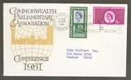 1961 Parliament on FDC with Windsor Slogan