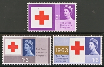1963 Red Cross Phos U/M