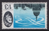 1965 B.O. Britain 1/3 Phos variety Inverted watermark SG 678pwi