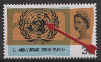 1965 United Nations 3d Phos Variety Lake in Russia SG 681pb