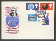 1967 Discoveries on unaddressed FDC with HMS Discovery FDI