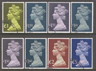 1977 High Value Set SG 1026 - 1028  Very Fine Used