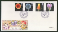 1987 Flowers on Post Office cover Botanic Garden Kew FDI