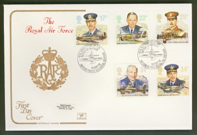 1986 RAF on Cotswold cover with BFPO 2123 FDI