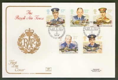 1986 RAF on Cotswold cover with Bureau FDI