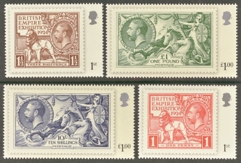 2010 KG V Stamps 4v