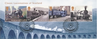 2012 Classic Trains Scotland M/S