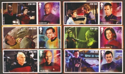 2020 Star Trek with 6 Smilers labels