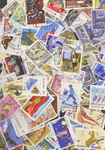Australia 200 diff High Value Stamps