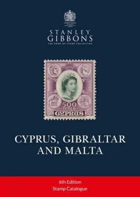 Cyprus, Gibraltar & Malta Stamp Catalogue - NEW 2023 Edition - SAVE 10%