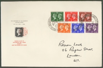 1940 Centenary FDC cancelled Stamp Centenary Bournemouth
