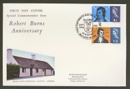 1966 Burns phos on Connoisseur cover with Alloway FDI with printed address