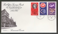 1961 POSB on BPA cover with London CDS