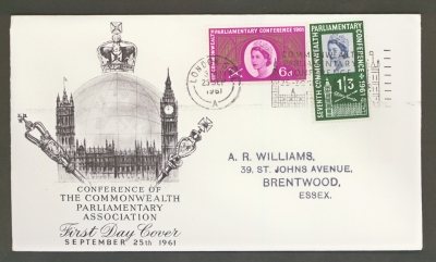 1961 Parliament on PTS cover with Parliament Slogan