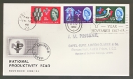 1962 NPY ord on Typed FDC with NPY Slogan