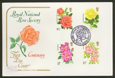 1976 Roses on Cotswold cover Bath FDI