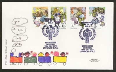 1979 Year of Child on Post Office cover IYC Westminster FDI
