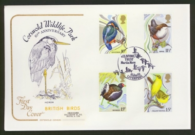 1980 Birds on Cotswold cover Liverpool FDI