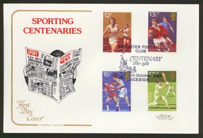 1980 Sport on Cotswold cover Leicester FDI