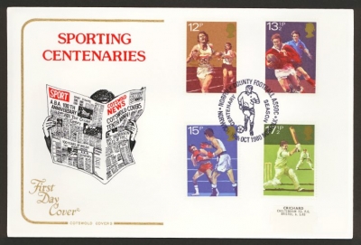 1980 Sport on Cotswold cover Norfolk FDI