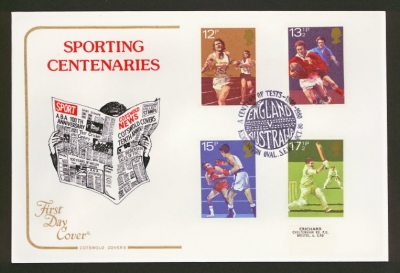 1980 Sport on Cotswold cover Oval FDI