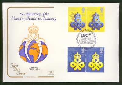 1990 Queens Award on Cotswold cover LGC FDI