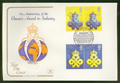 1990 Queens Award on Cotswold cover Queens Award FDI