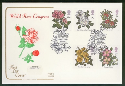 1991 Roses on Cotswold cover Rose Convention FDI